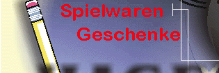 Spielwaren und Geschenkartikeln